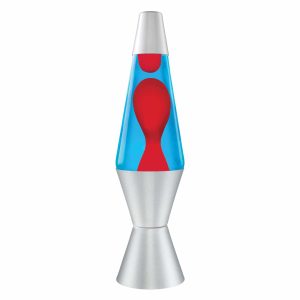 14.5″ LAVA Lamp – Red/Blue/Silver