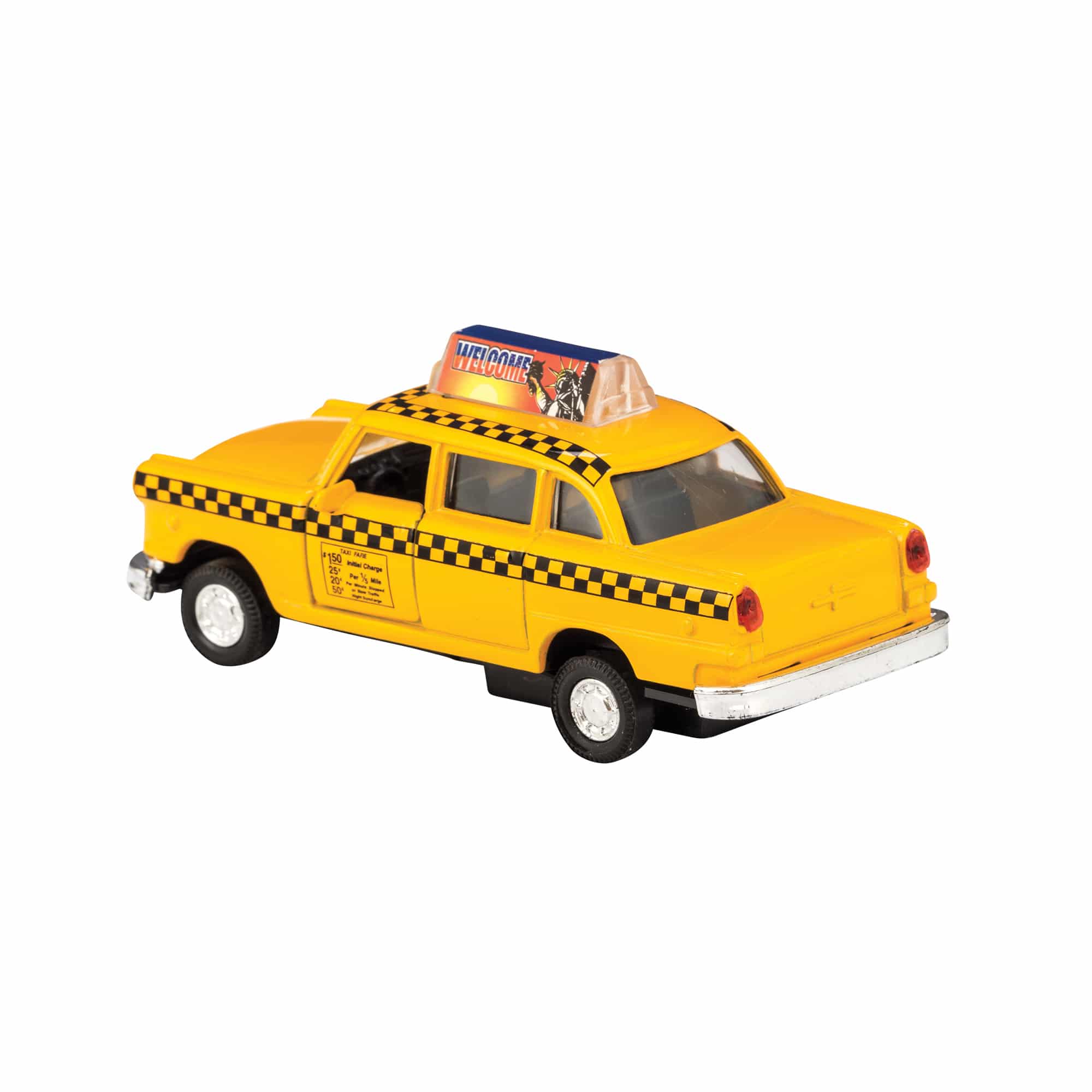 Diecast Taxi, Pull-Back - Image 3
