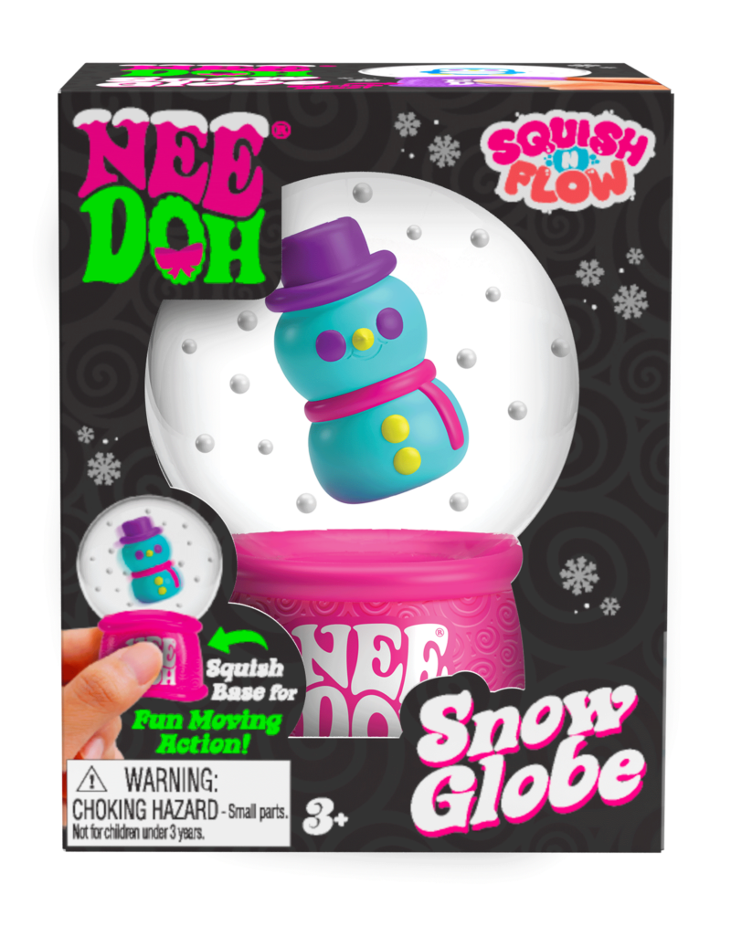 NeeDoh Squish N Flow Snow Globe - Image 3