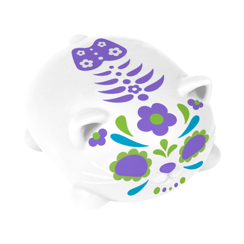 NeeDoh Sugar Skull Cats - Image 2
